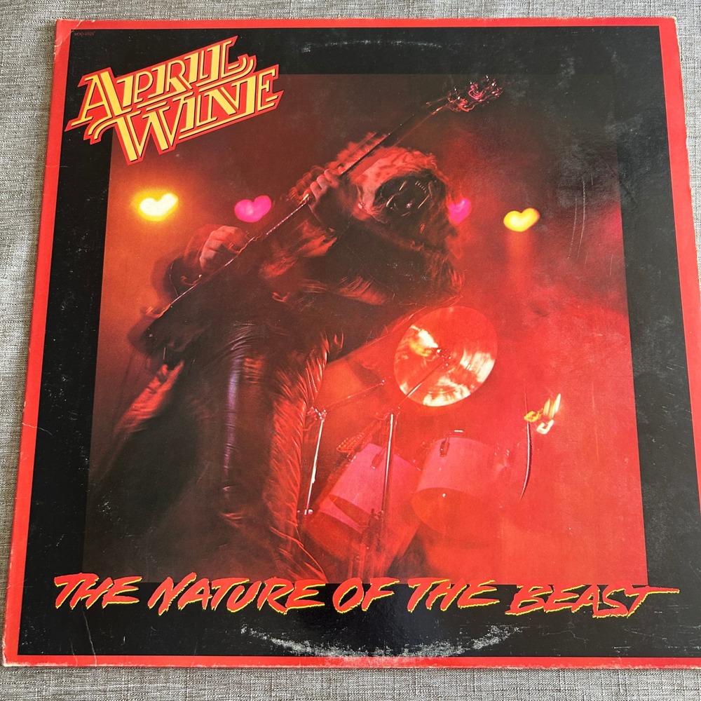 April Wine The Nature of the Beast Vinyl LP 1981 Capitol SOO-12125 Hard Rock LP